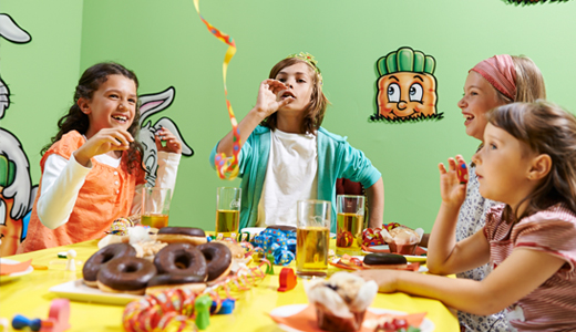 Kindergeburtstag in der Ravensburger Kinderwelt