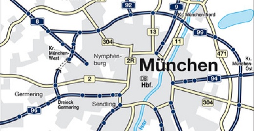 Stadtplan München